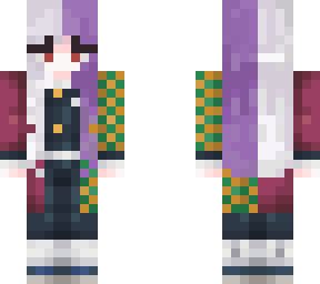 Image result for Demon Slayer Minecraft Skin Java