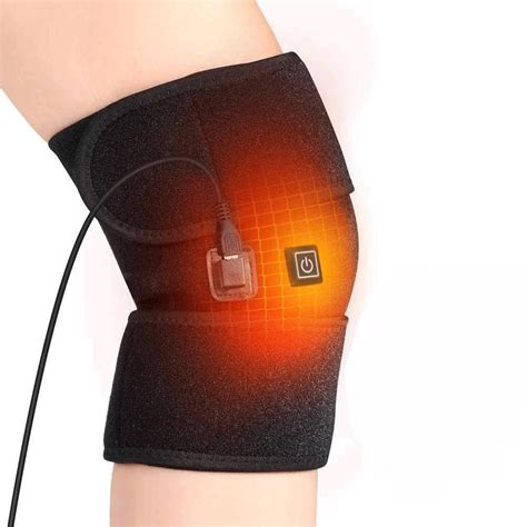 Dr. Electro Portable and Adjustable Knee Heating Pad, Orthopedic ...