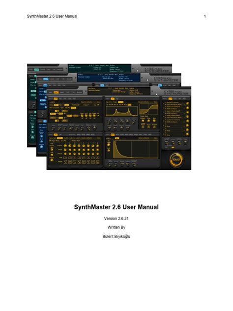 SynthMaster Tutorial 的图像结果