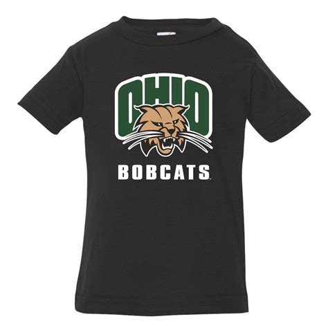 Ohio University Infant Attack Cat Black T-Shirt – Ohio Bobcat Fan Store