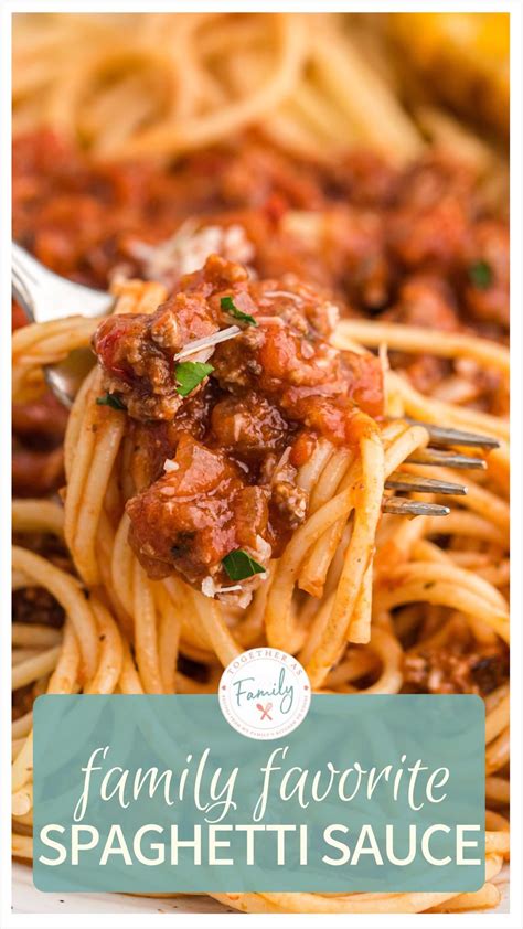 Easy Spaghetti Sauce Recipe : Homemade Spaghetti Sauce with Fresh ...
