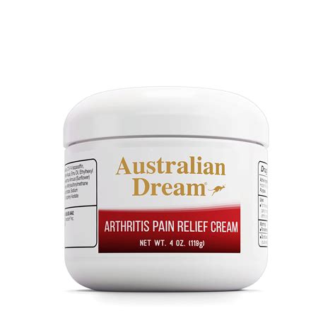 Amazon.com: Australian Dream Arthritis Pain Relief Cream - Soothing ...