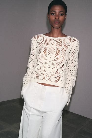 Women's Crochet Tops | ZARA India