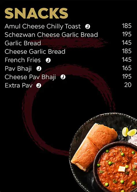 Menu at NIRVANA VEGETARIAN SOUL FOOD, Mumbai, SHOP NO 15