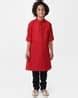 Buy Red Kurtas for Boys by Fabindia Online | Ajio.com