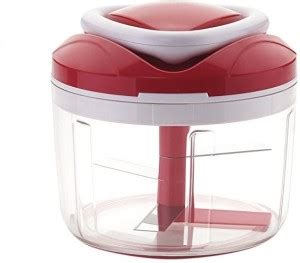 Gabbar Â® Easy Pull Smart Plastic Chopper,900 ml, Red Vegetable Chopper ...