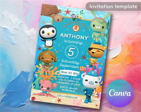 Octonauts Characters Artwork - Etsy India