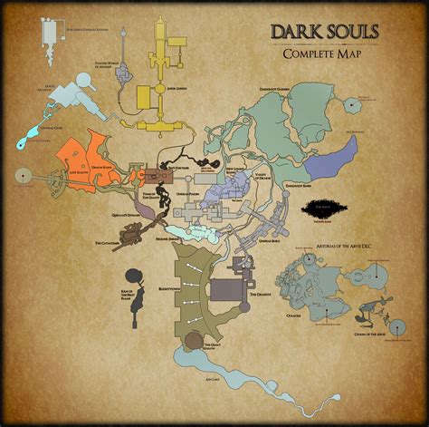 World Map Dark Souls at Carlos Mcclellan blog