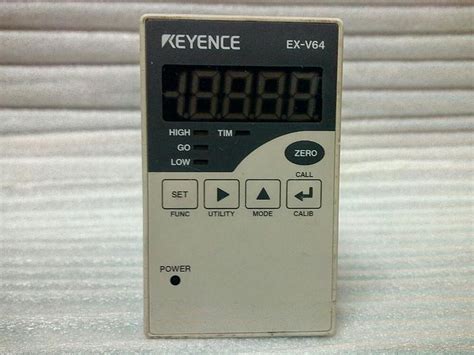 💗 KEYENCE 基恩斯 EX-V 系列 EX-V64 數字型 高速 高精度 位移傳感器 EX-V05 放大器模組 - 露天拍賣