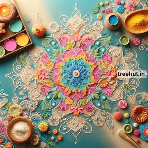 56 Traditional Diwali Rangoli Ideas with Decoration Techniques