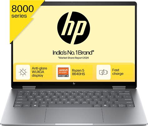 HP Laptop 14, AMD Ryzen 5 7520U, 14-inch (35.6 cm), FHD, 16GB LPDDR5 ...