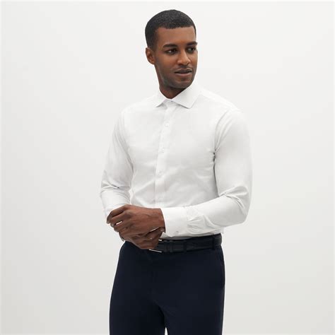White Dress Shirt For Men
