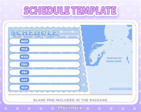 Image result for Stream Schedule Maker