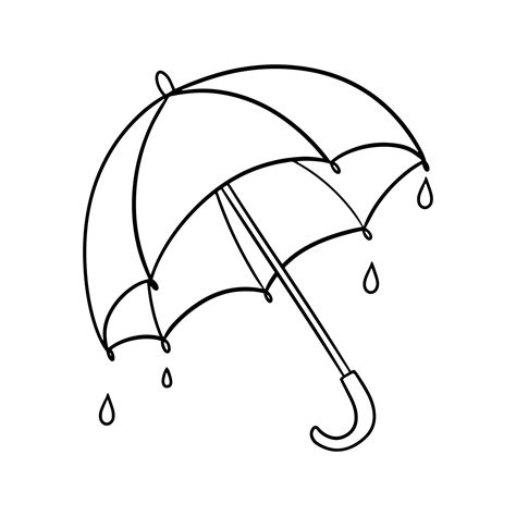 Umbrella Clipart Black And White