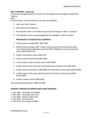 Image result for WebSphere MQ Tutorial