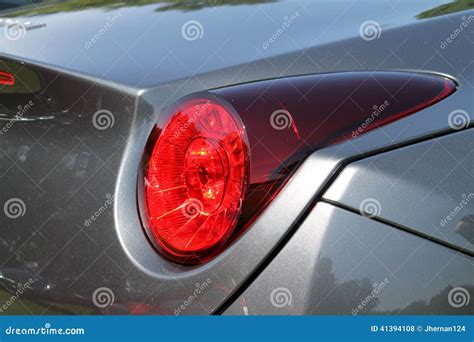 Ferrari F40 Tail Lights Detail Shot Editorial Photo | CartoonDealer.com ...
