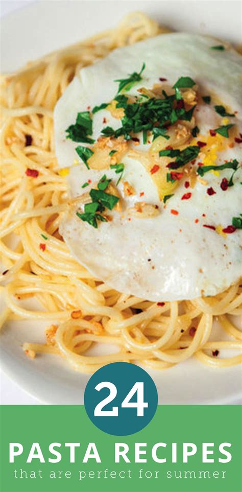 24 Light Pasta Recipes That Are Perfect For Summer | Summer pasta ...