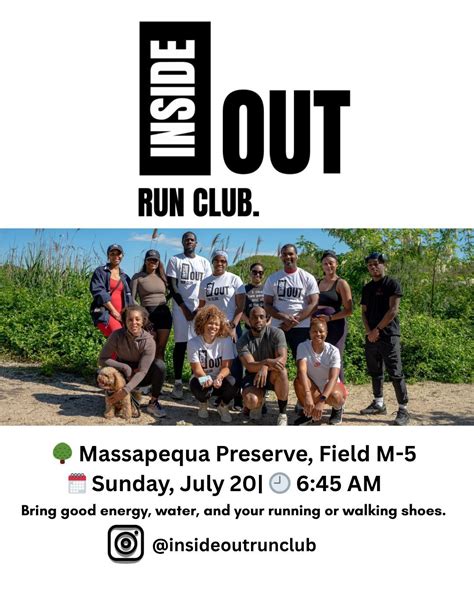 Inside Out Run Club Sunday Run/Jog/Walk , Massapequa Park Preserve, 20 ...