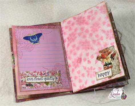 27 Tutorials On Using Book Pages in Junk Journals 的图像结果