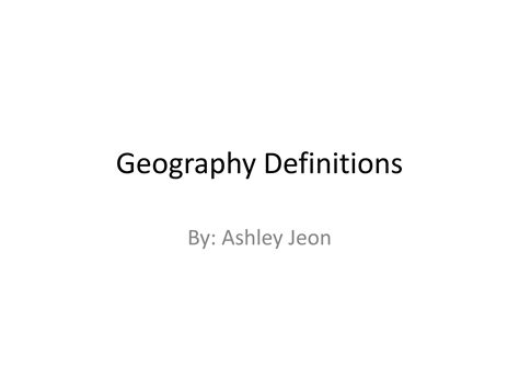 Image result for Define Geography