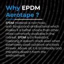 ALP AEROFLEX Ecotape Nitrile Foam Self Adhesive Insulation Tape 9.1 m ...