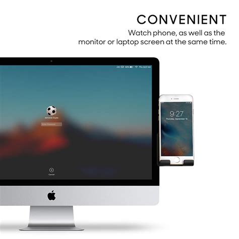 Klamp Mobile Holder for Laptop/Desktop Screen