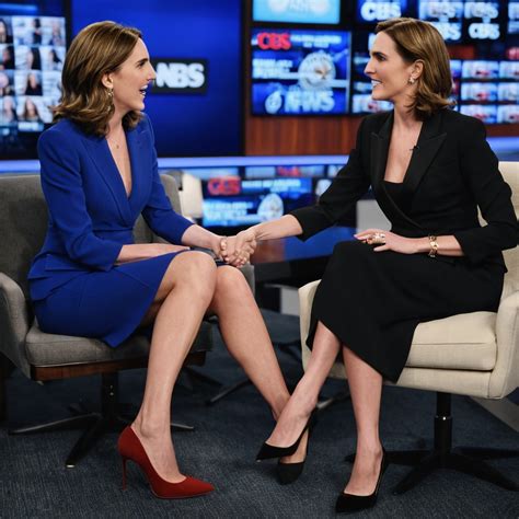 nora o donnell and margaret brennan in the cbs news room sitting ...