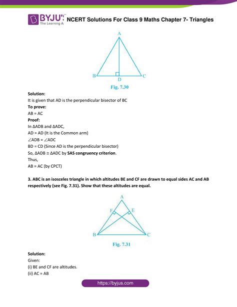 Image result for Class 9 Triangles