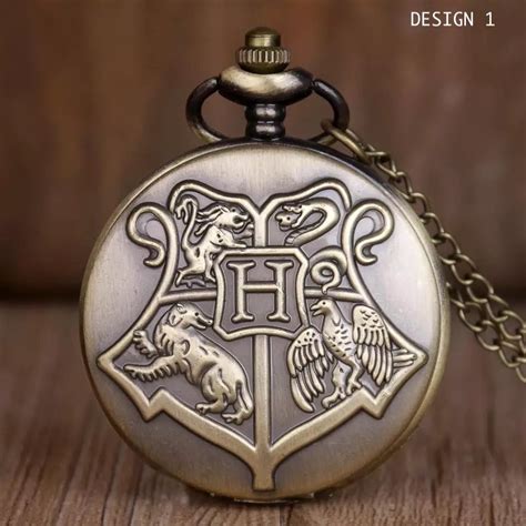 Buy Cute Harry Potter Pocket Metal Watch Keychain Online in India