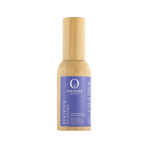 OMORFEE Organic Anti Ageing Face Serum Enriched with Bi-optimized Guava ...