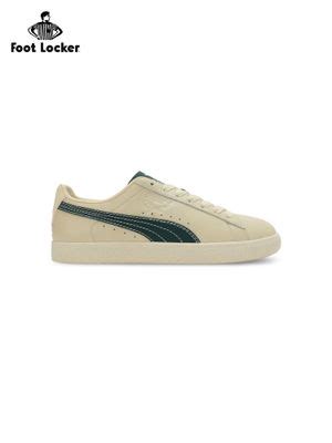 Buy Puma Clyde Players Lane Unisex Cream Sneakers Online | Footlocker India