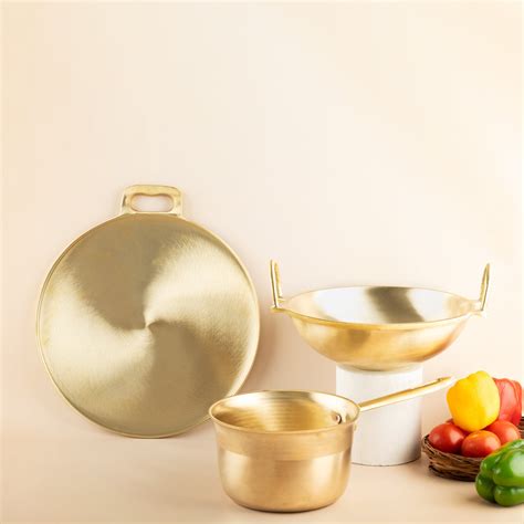Perfect Bronze/Kansa Combo Deal for Everyday Traditional Dining by 80s ...