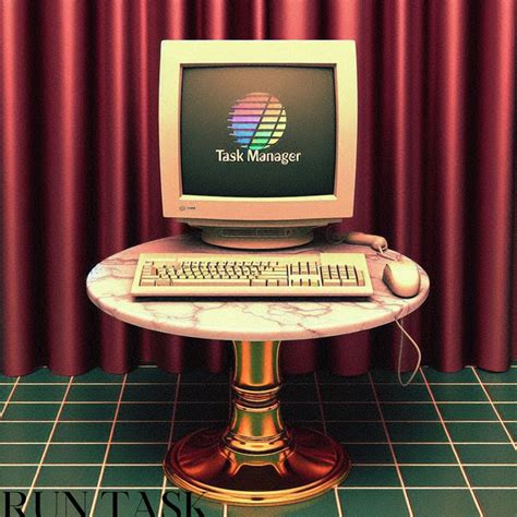 Windows Task Manager Run 的图像结果