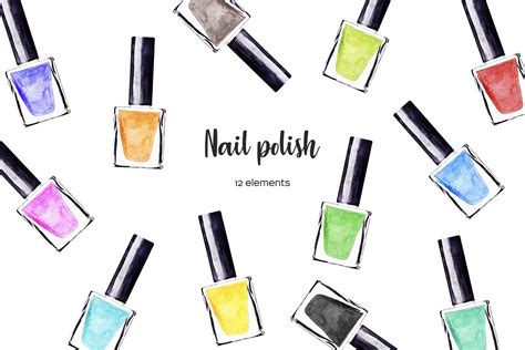Nail Polish Clipart Png
