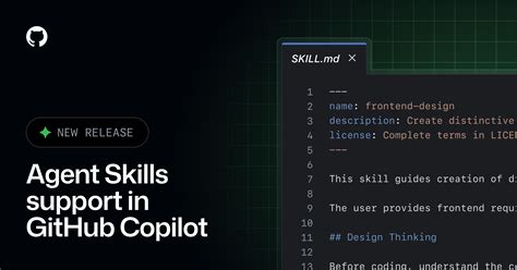 GitHub Copilot now supports Agent Skills - GitHub Changelog