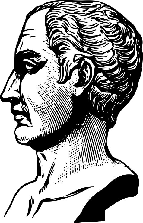 Drawing Of Julius Caesar at Stella Sexton blog
