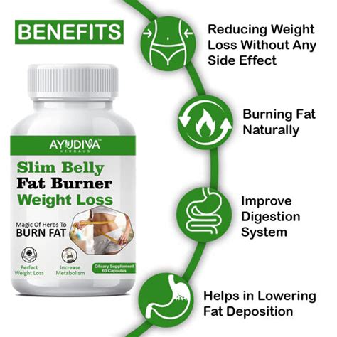 Ayudiva Belly Fat Burner Capsules | 100% Natural & Ayurvedic