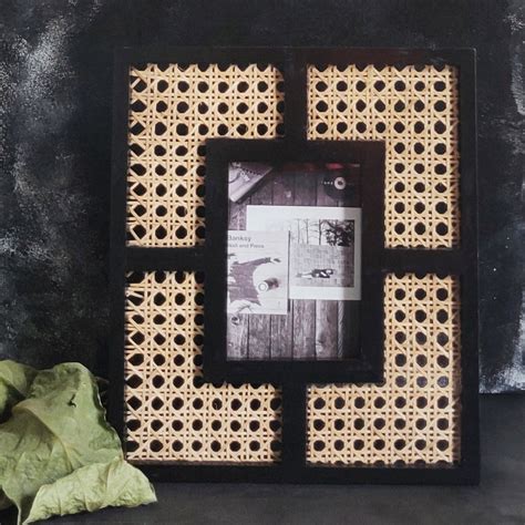 Cane Photo Frame | Bold & Classic Home Decor By Opaque Studio ...
