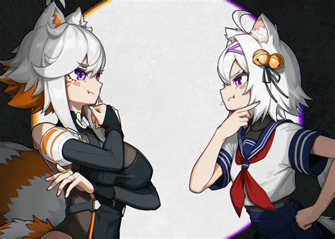 filian and demenishki (indie virtual youtuber) drawn by haedgie | Danbooru