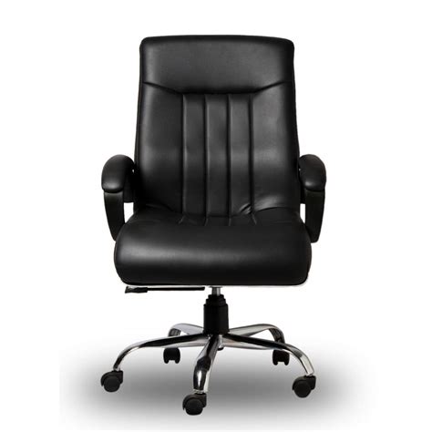 Buy GiantWood Milan Medium Back Support Office Chair Leatherette ...