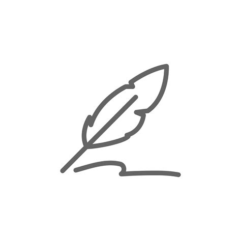 Author sign, theatre vector icon illustration 23021708 Vector Art at ...