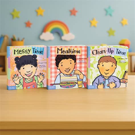 Toddler Mealtime Clean-Up Board Book Set (3 Titles) – Healthy Habits ...