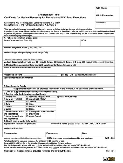 KY WIC-300 Form - Fill Online, Printable, Fillable, Blank - pdfFiller