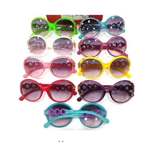 Round Kids Sunglasses Party Pack: 10 Delightful Shades for Birthdays ...
