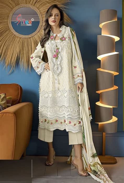 Shree Rang Rasiya Color Edition 2024 Vol 3 Chiffon Dupatta Suits