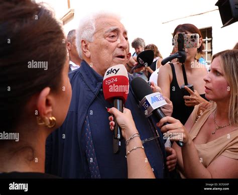 Militello in Val di Catania, Death of Pippo Baudo, Funeral in the ...