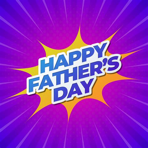 Happy Father's Day Banner 517835 Vector Art at Vecteezy