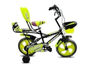 Buy Kaashnic Kids Cycle 14T with Training Wheels Double Gaddi (90% ...