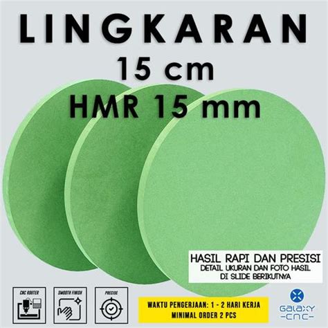 Jual Lingkaran 15 cm - HMR 15 mm - MDF board / papan MDF kayu - Kota ...