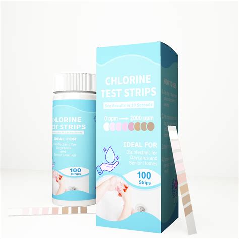 Water Chlorine Test Strips Water Test Kits, High Quality Water Chlorine ...